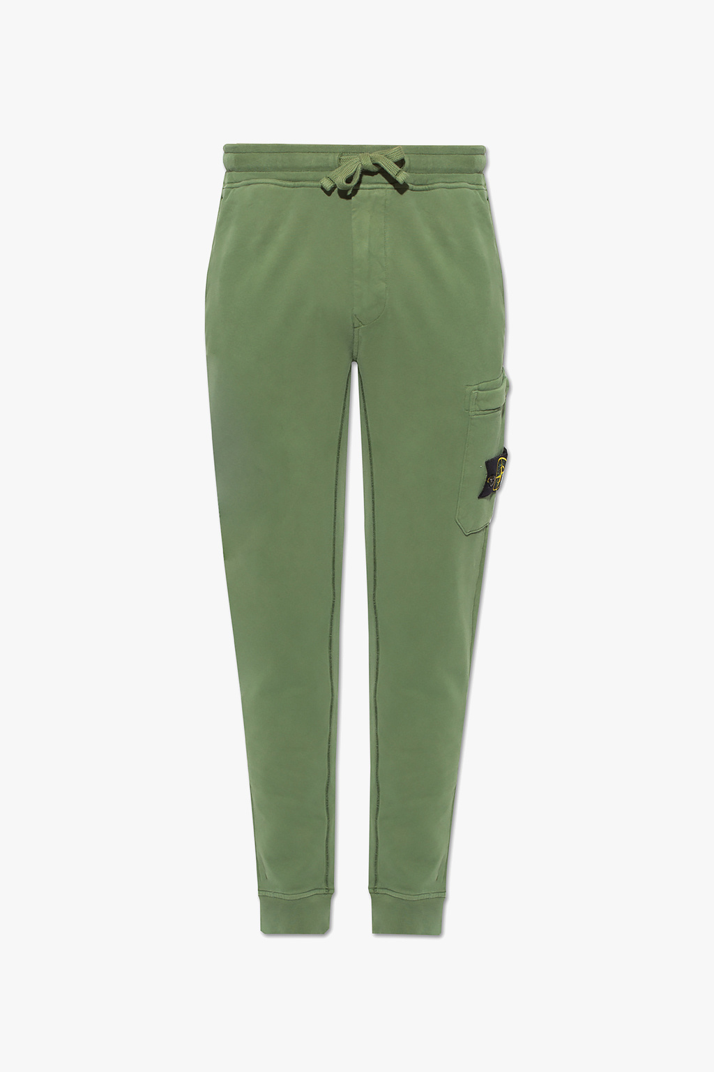 Green stone island joggers online